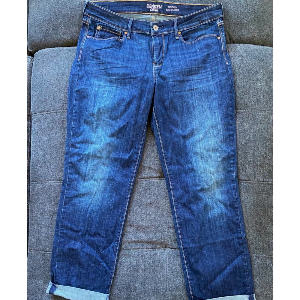 Cropped jeans